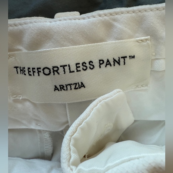 Aritzia Effortless Pants, size 2 petite, off white - Picture 5 of 6